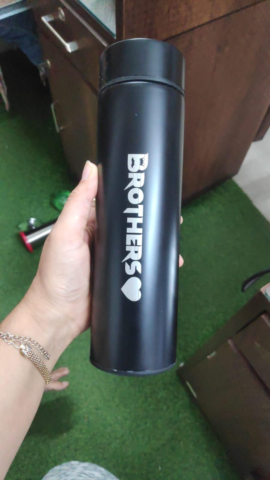 Rakhi Gift Set for Brother – Temp Bottle + 2 Rakhis (Limited Edition)